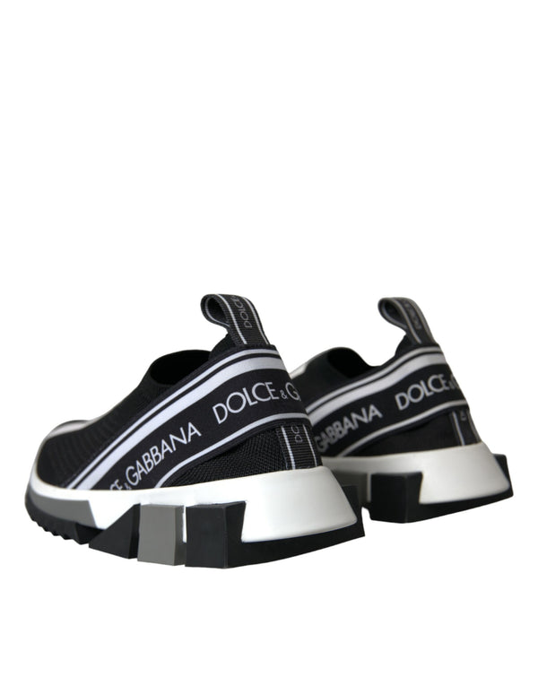 Schwarz Weiß Slip On Sorrento Sneakers Schuhe