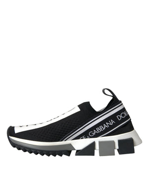 Schwarz Weiß Slip On Sorrento Sneakers Schuhe