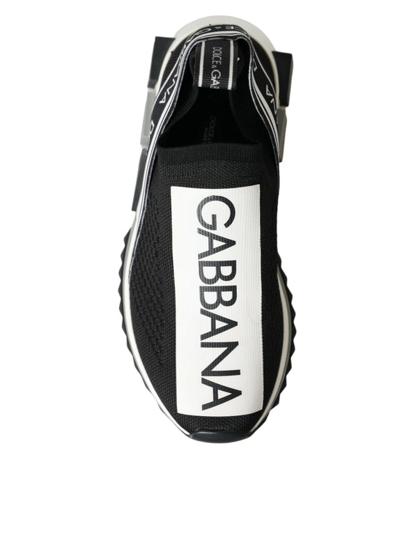 Schwarz Weiß Slip On Sorrento Sneakers Schuhe