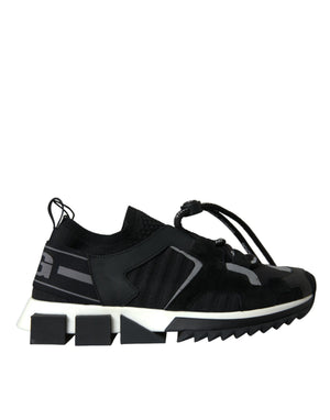 Schwarz Mesh Sorrento Trekking Turnschuhe Schuhe