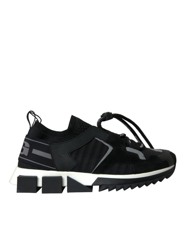 Schwarz Mesh Sorrento Trekking Turnschuhe Schuhe