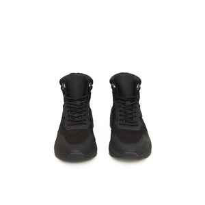 Schwarze Herren-Sneaker aus Rindsleder