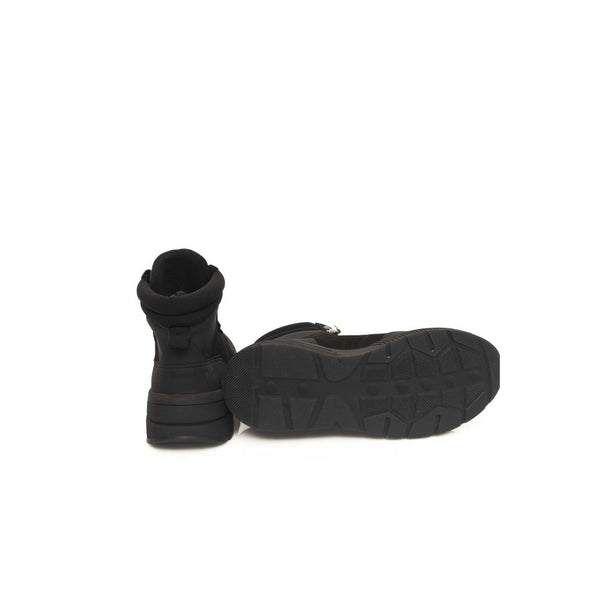 Schwarze Herren-Sneaker aus Rindsleder