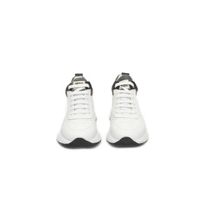 Weißes Leder Damen Sneaker