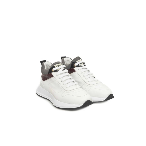 Weißes Leder Damen Sneaker