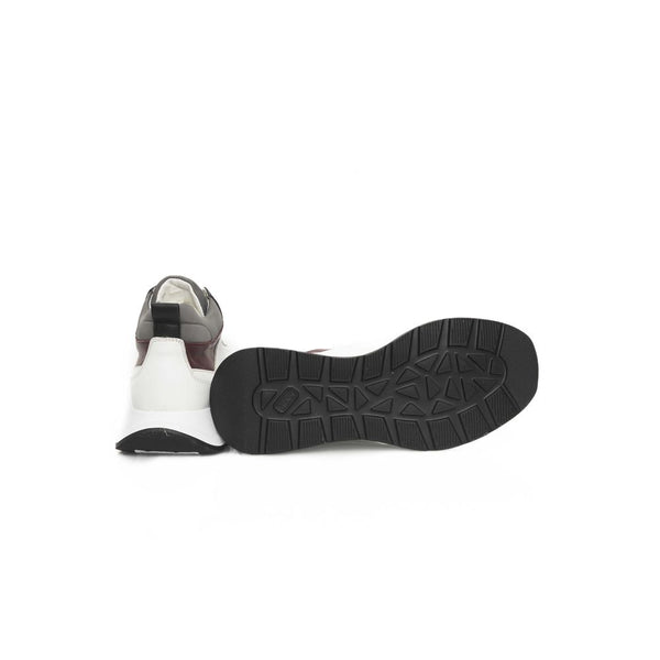 Weißes Leder Damen Sneaker