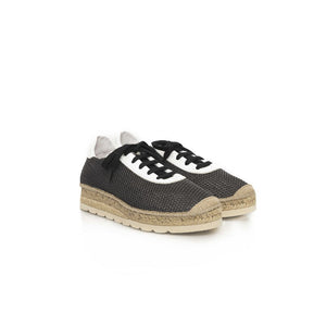 Schwarzes Kalbsleder Herren Sneaker