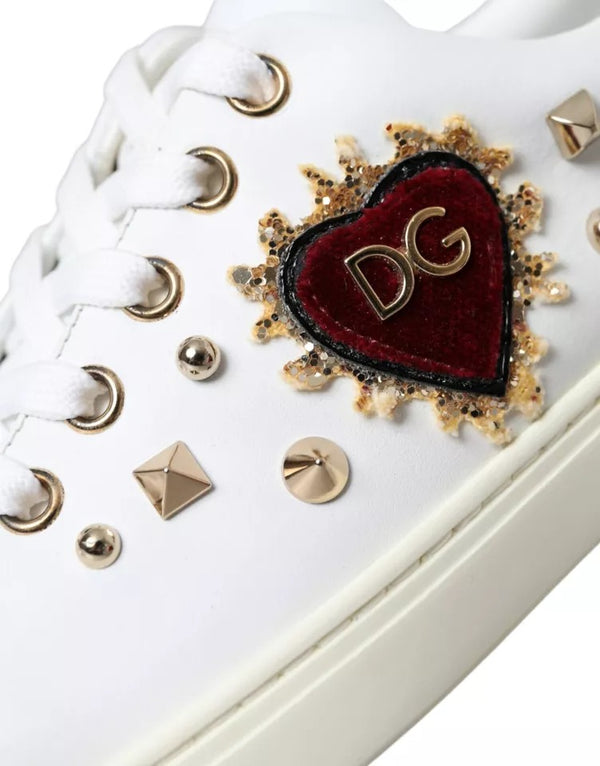 Weiß Portofino Sacred Heart Turnschuhe Frauen Schuhe