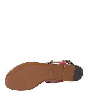 Multicolor Kristall Sandalen Flip Flops Schuhe