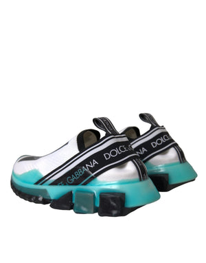 Schwarz Weiß Blau Slip On Sorrento Sneakers Schuhe