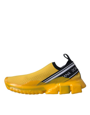 Gelb Sorrento Slip On Sneakers Frauen Schuhe