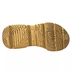 Weiß Gold Leder Männer Turnschuhe DAYMASTER Schuhe