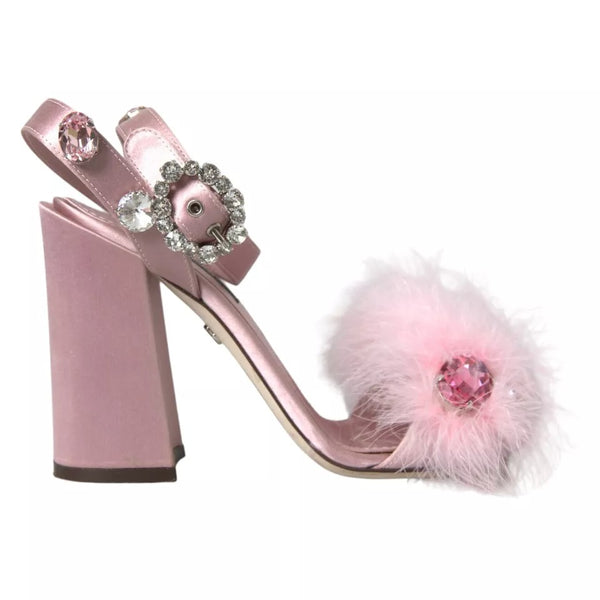 Rosa Türkei Feder Kristall Sandalen Schuhe