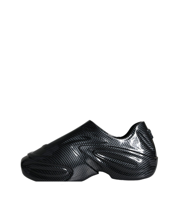 Schwarz vereitelt Gummi Spielzeug Low Top Männer Turnschuhe Schuhe