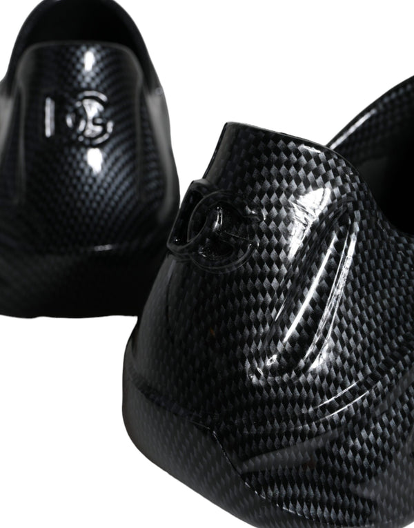 Schwarz vereitelt Gummi Spielzeug Low Top Männer Turnschuhe Schuhe