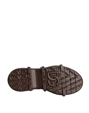 Braun Wildleder Leder Militär Combat Männer Stiefel Schuhe
