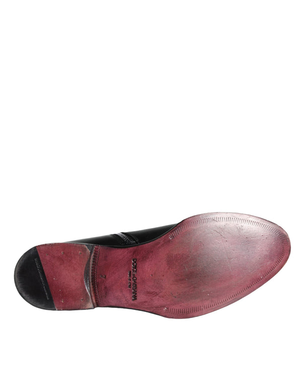 Schwarzes Kalbsleder Herrenstiefel Herrenschuhe