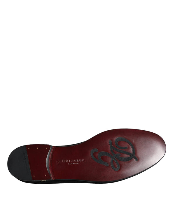 Schwarz Wildleder Loafers Formal Slip On Schuhe