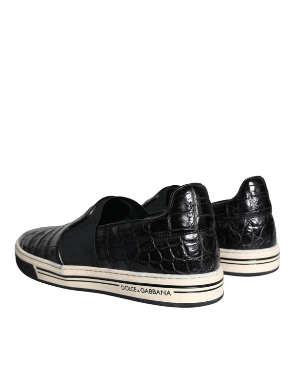 Schwarz Leder Loafers Hausschuhe Freizeitschuhe
