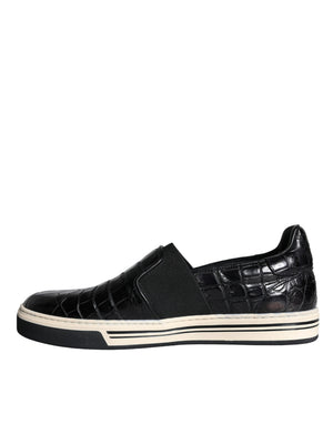 Schwarz Leder Loafers Hausschuhe Freizeitschuhe