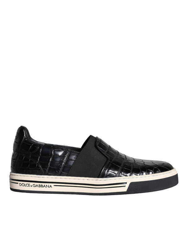 Schwarz Leder Loafers Hausschuhe Freizeitschuhe