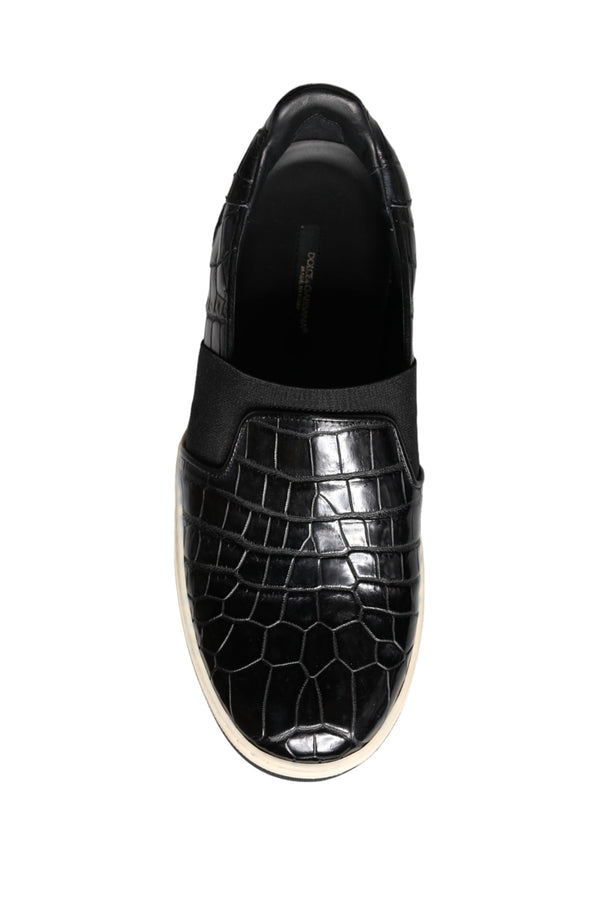 Schwarz Leder Loafers Hausschuhe Freizeitschuhe