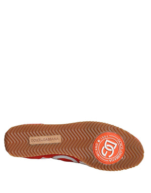 Rot Weiß Leder Logo Casual Turnschuhe Schuhe