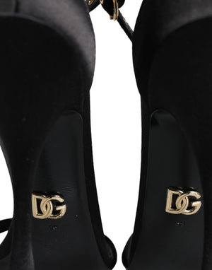 Schwarz KEIRA Heels Riemchensandalen Schuhe