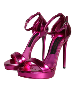 Fuchsia KEIRA Heels Riemchensandalen Schuhe