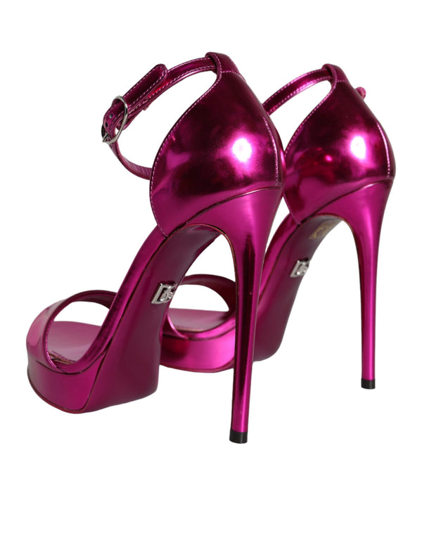 Fuchsia KEIRA Heels Riemchensandalen Schuhe