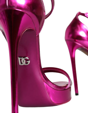 Fuchsia KEIRA Heels Riemchensandalen Schuhe