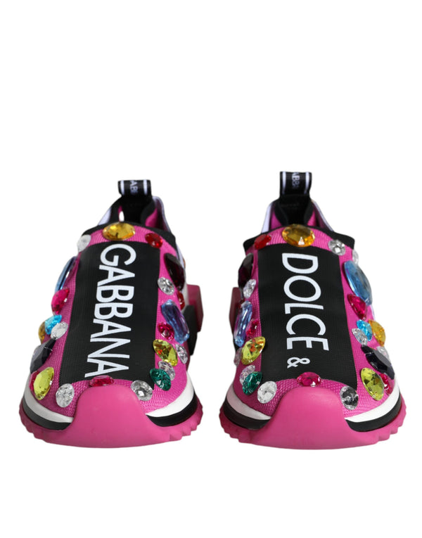 Rosa Sorrento Kristalle Low Top Turnschuhe Schuhe