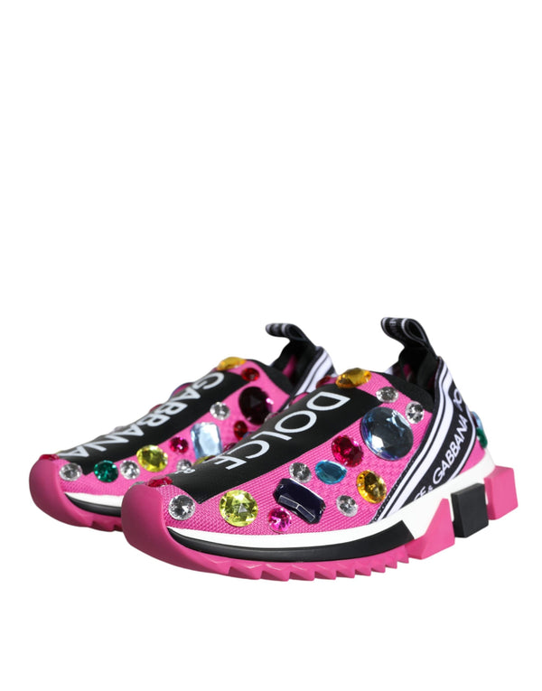 Rosa Sorrento Kristalle Low Top Turnschuhe Schuhe