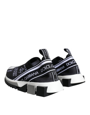 Schwarz Weiß Sorrento Low Top Sneakers Schuhe