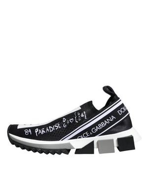 Schwarz Weiß Sorrento Low Top Sneakers Schuhe