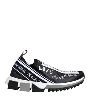 Schwarz Weiß Sorrento Low Top Sneakers Schuhe