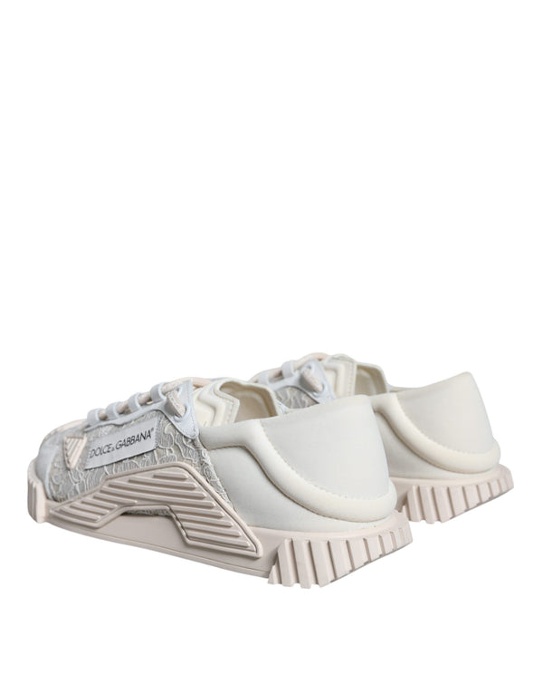Weiß Spitze NS1 Low Top Sneaker Sportschuhe