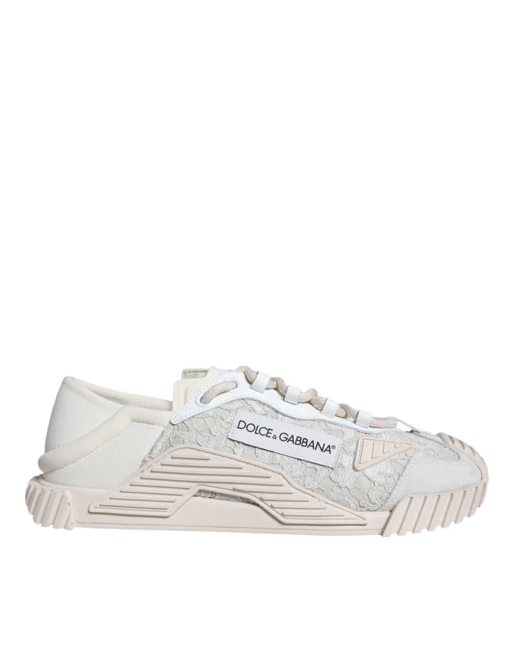 Weiß Spitze NS1 Low Top Sneaker Sportschuhe