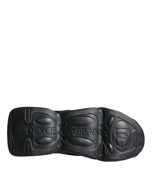 Schwarz Slip On Wave Socken Turnschuhe Schuhe