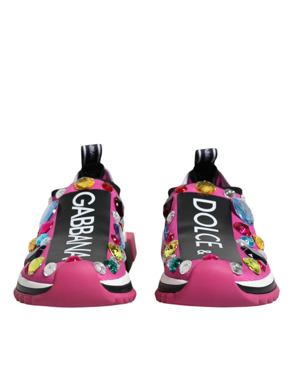 Rosa Sorrento Kristalle Low Top Turnschuhe Schuhe