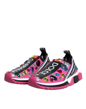 Rosa Sorrento Kristalle Low Top Turnschuhe Schuhe