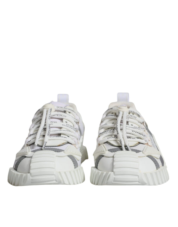Weiß Lace Up Low Top NS1 Turnschuhe Schuhe