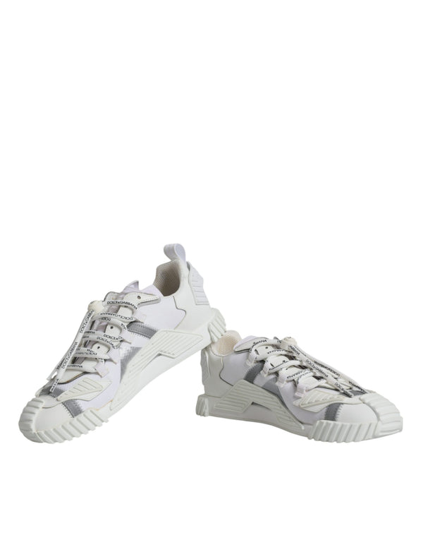 Weiß Lace Up Low Top NS1 Turnschuhe Schuhe
