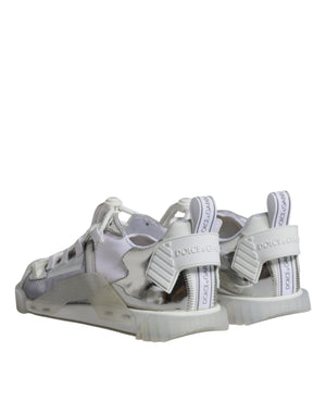 Weiß Silber Low Top NS1 Turnschuhe Schuhe