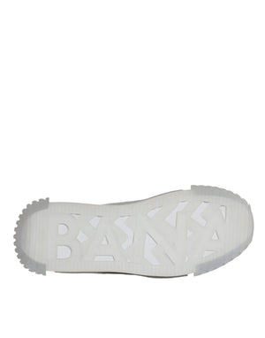 Weiß Silber Low Top NS1 Turnschuhe Schuhe