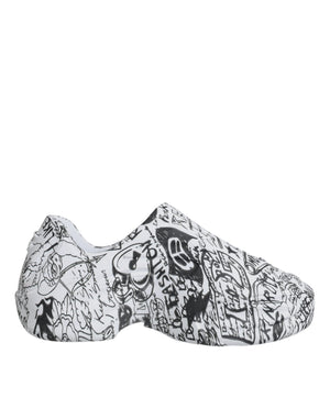 Weiß Schwarz Graffiti Daymaster Turnschuhe Schuhe