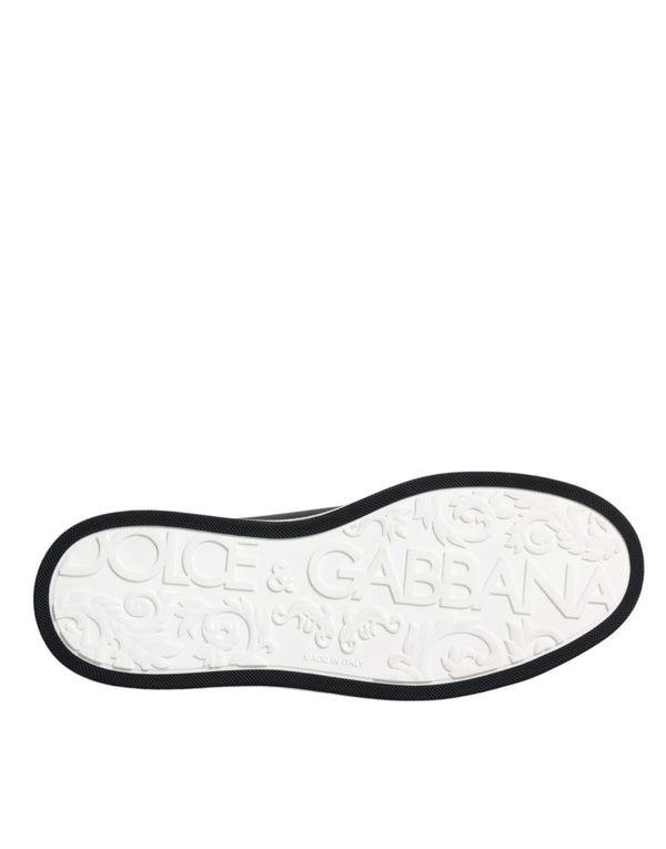 Schwarz Leder Low Top Männer Turnschuhe Schuhe