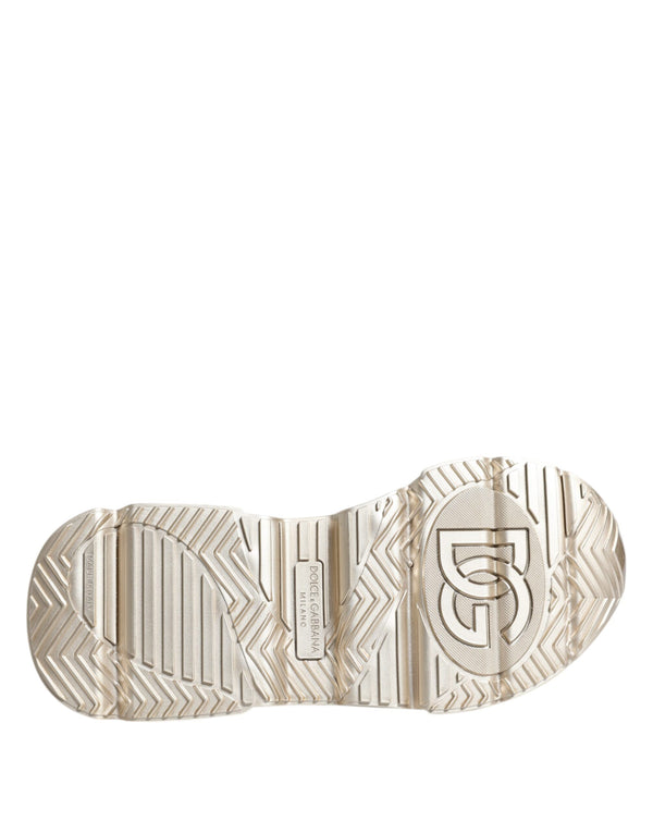 Gold Pailletten Iridiscent Daymaster Turnschuhe Schuhe