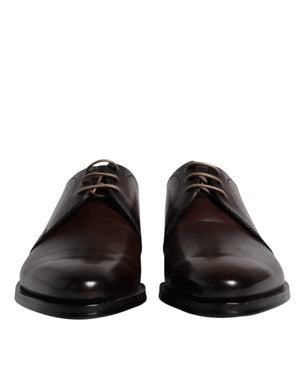Schwarze Leder Schnürschuhe Männer Derby Formelle Schuhe