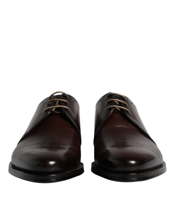 Schwarze Leder Schnürschuhe Männer Derby Formelle Schuhe